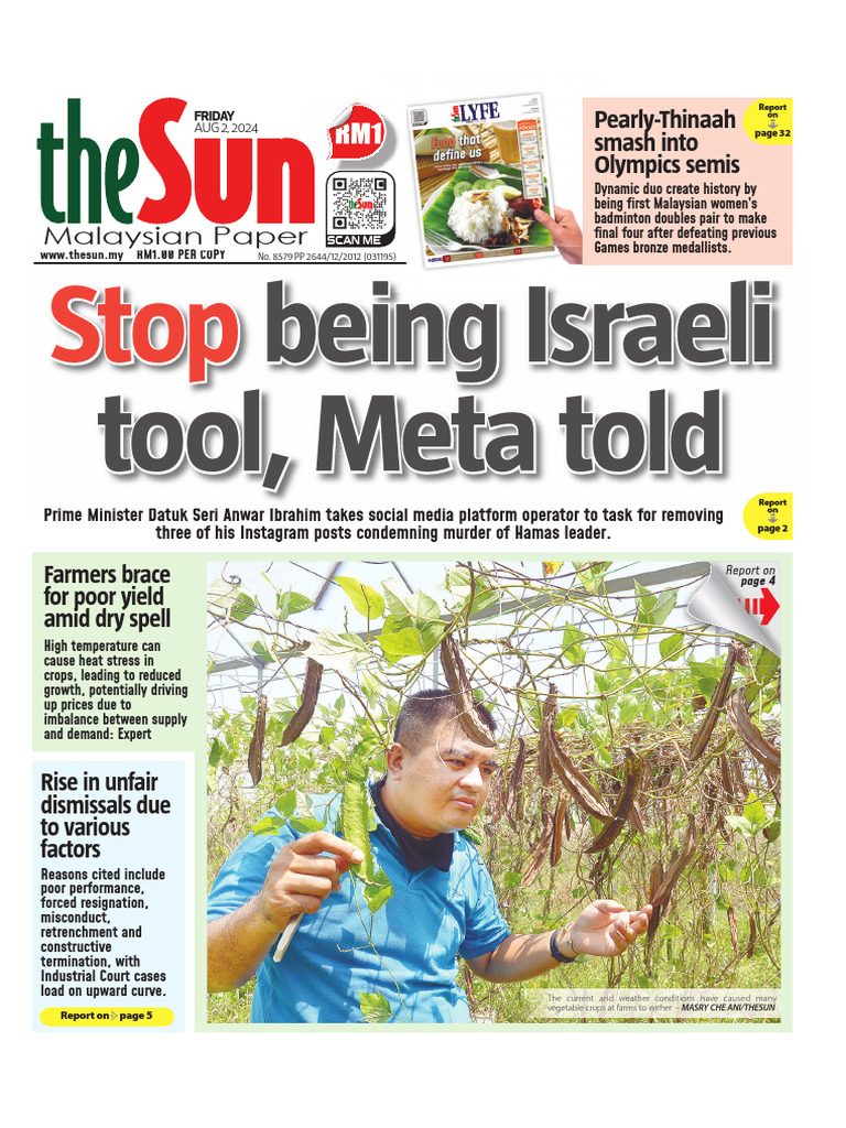 SUN DAILY 02082024 news | PDF | Cost Of Living
