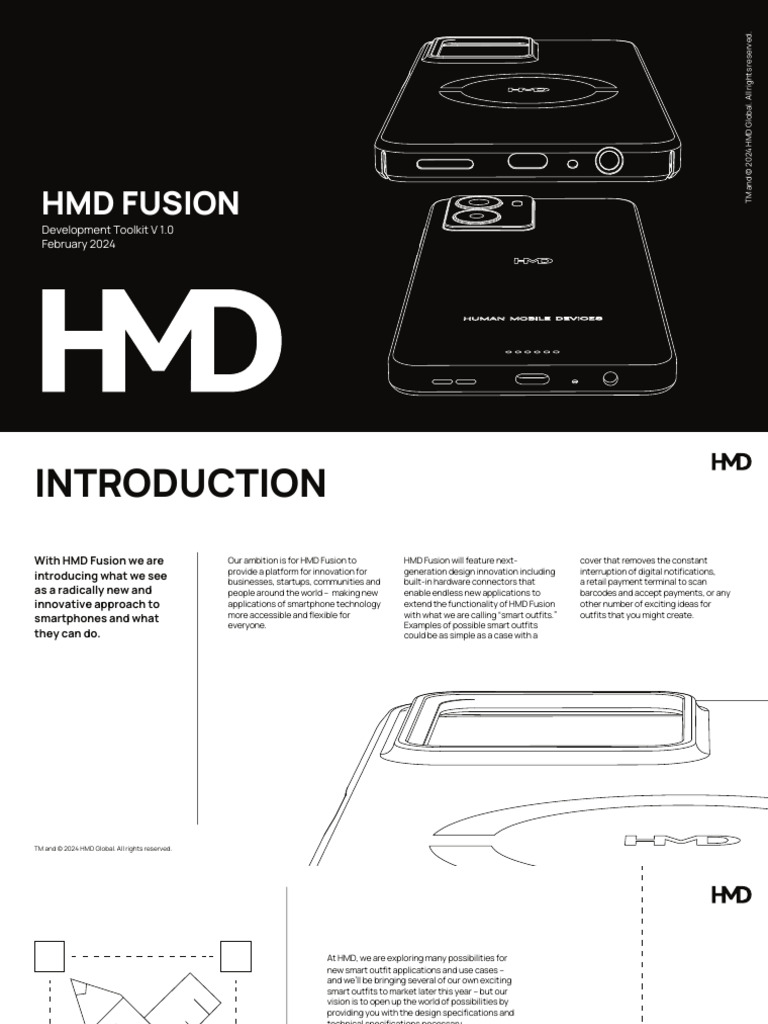 HMD Fusion Development Toolkit V1.0 | PDF | Usb | Android (Operating ...