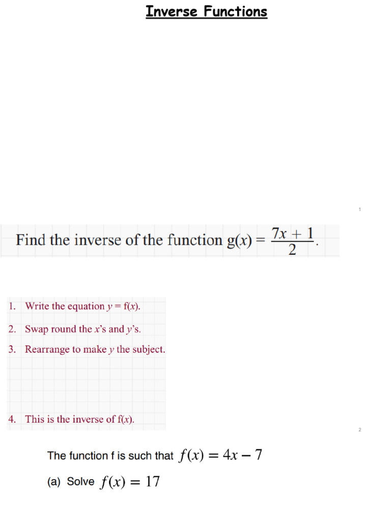 Inverse_functions[1] | PDF
