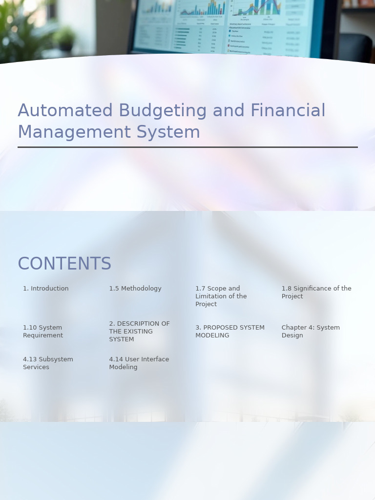 Automated Budgeting System for WSU Users | PDF | Usability | Cloud ...