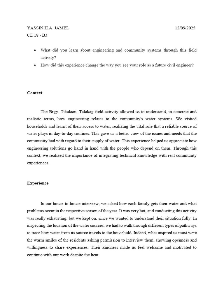 Community-Driven Civil Engineering Insights | PDF | Well Being | Cognition