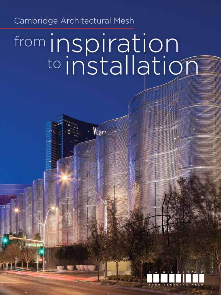 Cambridge Architectural Mesh Solutions | PDF
