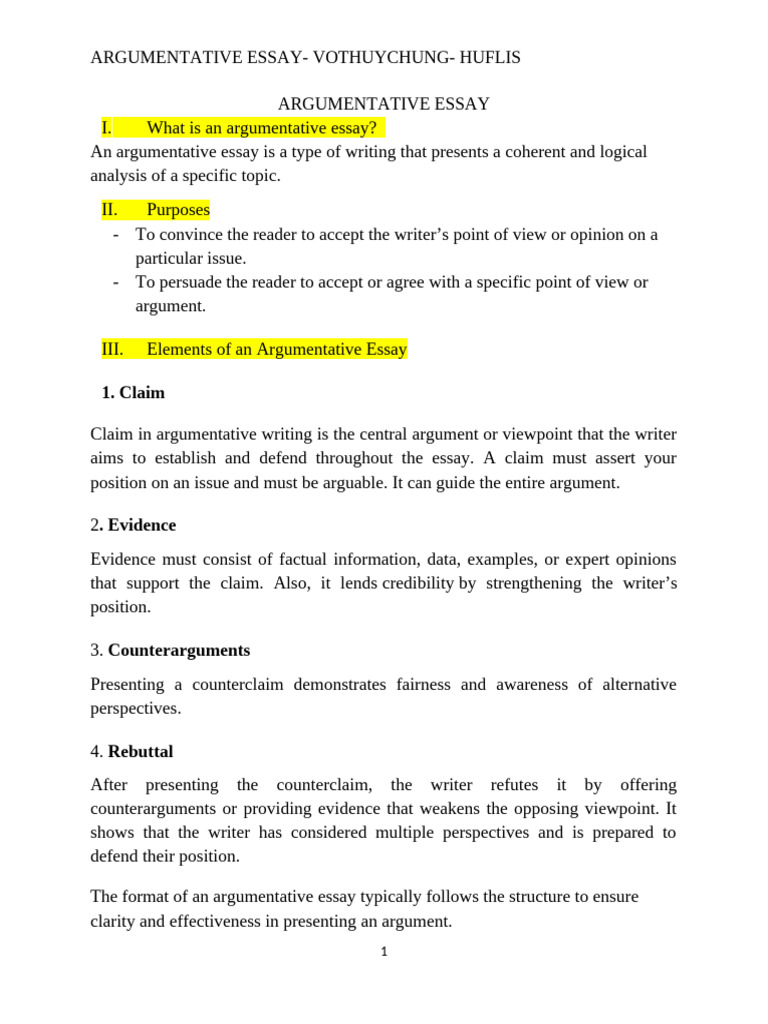 ARGUMENTATIVE ESSAY (1) | PDF | Socioeconomic Status | College ...