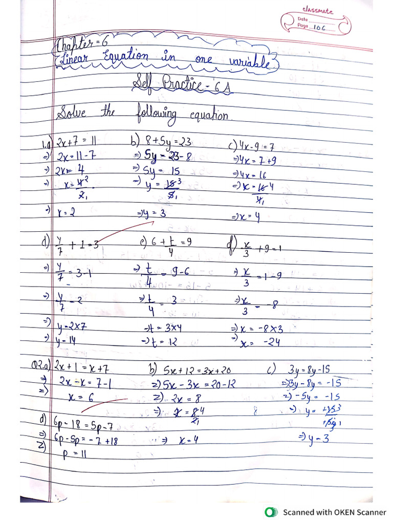 Class 7 Chapter 6 Maths | PDF
