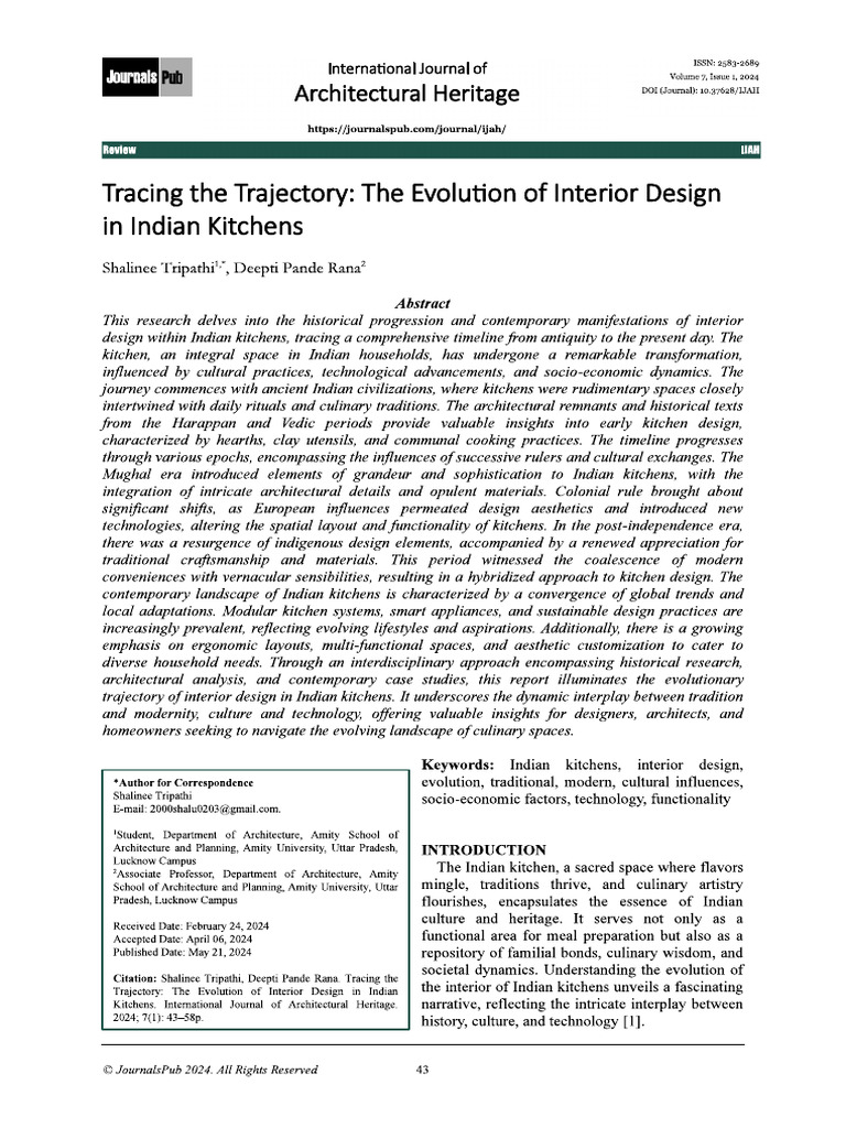 Tracing The Trajectory The Evolution of Interior Design in Indian ...