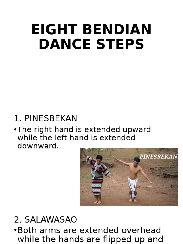 Eight Bendian Dance Steps Explained | PDF