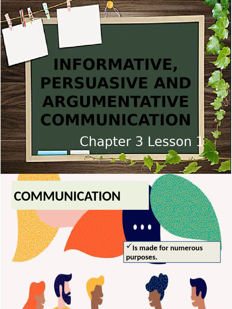Chapter 3 Lesson 1 | PDF