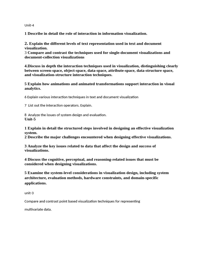Imp DVT Mid2 | PDF