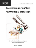 Download Loose Change Final Cut An Unofficial Transcript by Paolo Attivissimo SN9665876 doc pdf