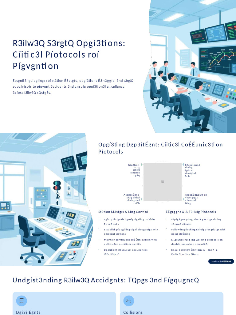 Railway Safety Operations Critical Protocols for Prevention (2) | PDF
