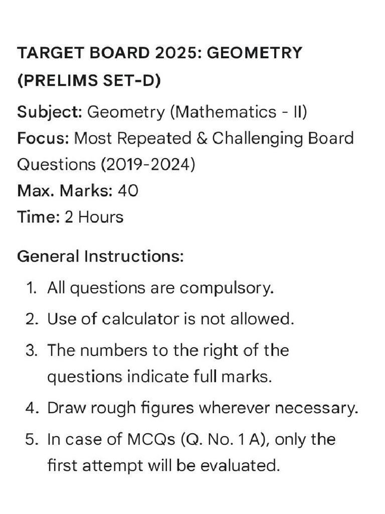 MATHS-2 (PAPER 4) | PDF