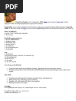 Download Resep Steak Daging by gumilangp SN96660441 doc pdf