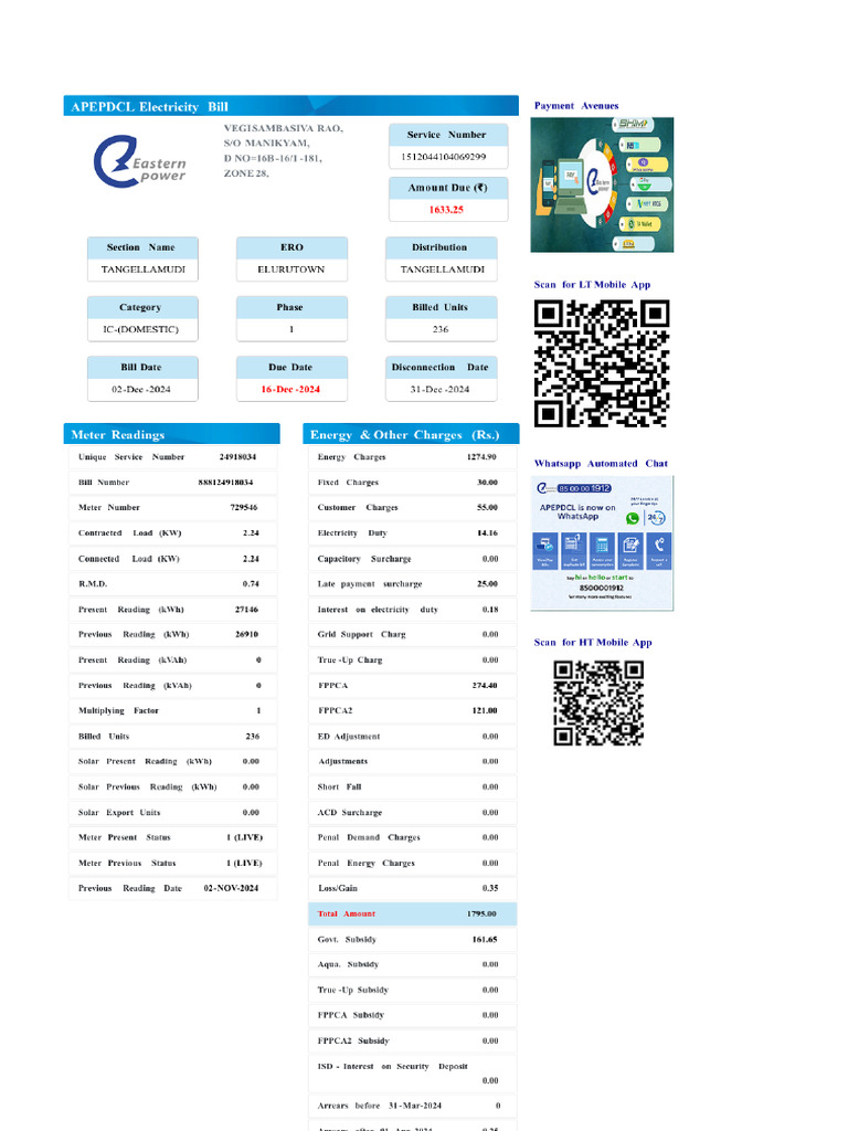 Ebill | PDF