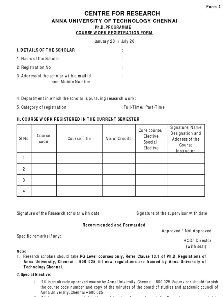 4 Course | PDF