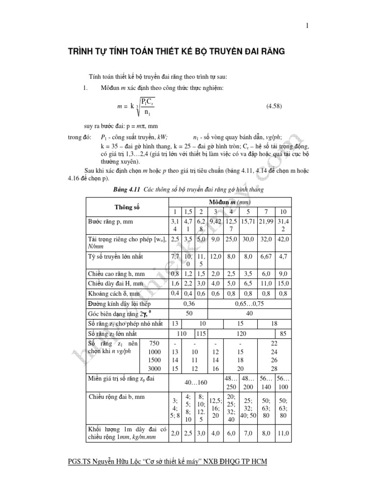 Tinh Toan Thit K B Truyn Dai Rang | PDF