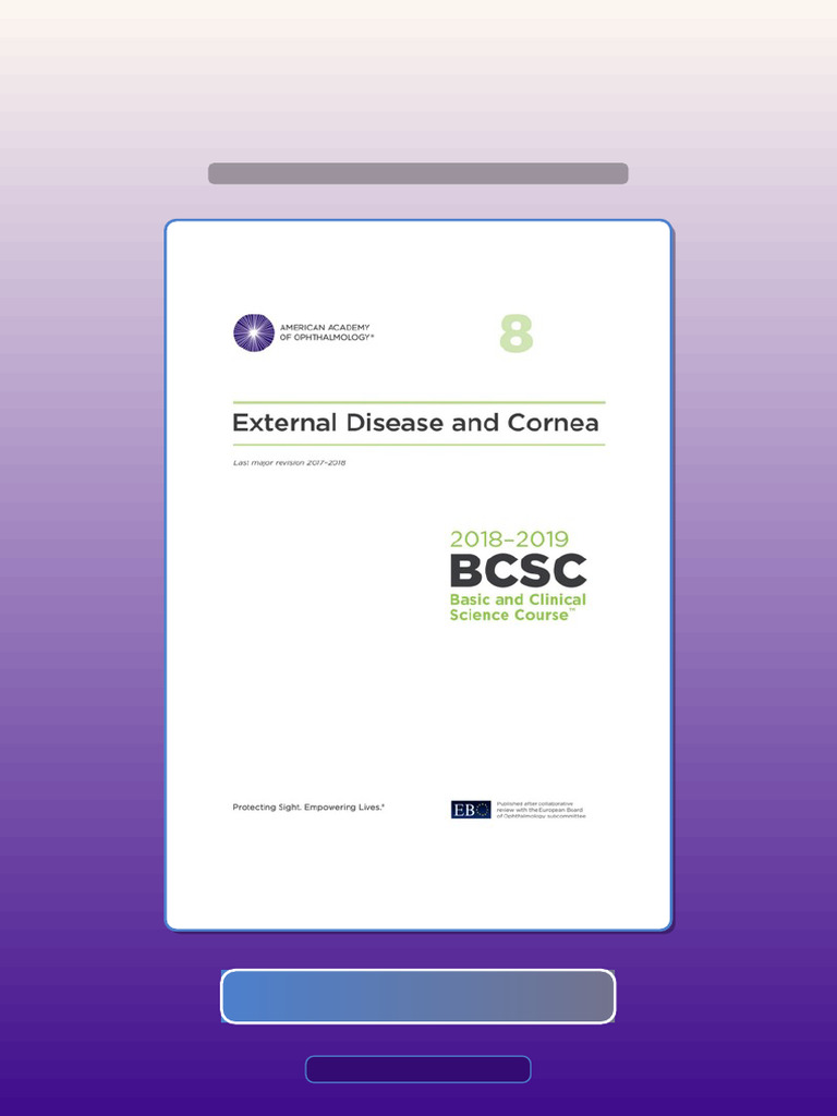 Test Bank of 20182019 BCSC Basic and Clinical Science Course Section 08 ...