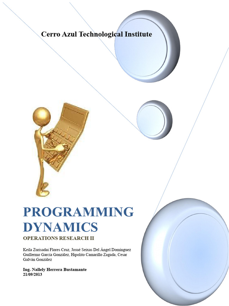 UNIT 1. DYNAMIC PROGRAMMING | PDF | Dynamic Programming | Applied ...