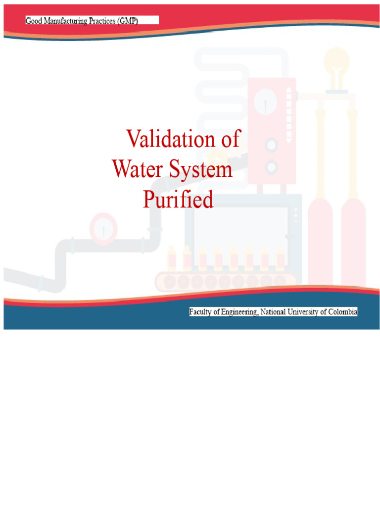 Purified Water System Validation Guide | PDF | Water Purification | Water