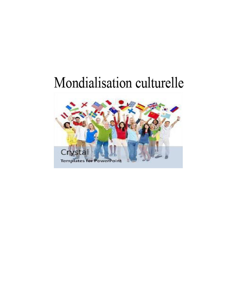 Impact de la mondialisation culturelle | PDF | Globalisation ...