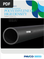 HDPE Pipe Size and Thickness Chart | PDF