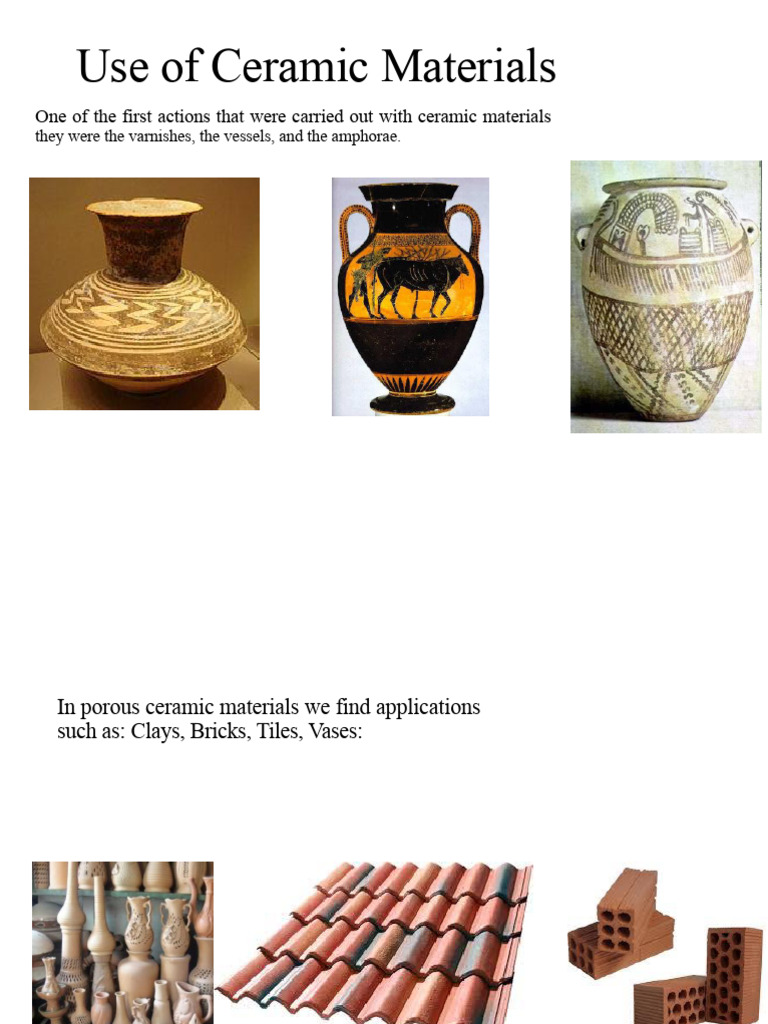 Applications of Ceramic Materials | PDF