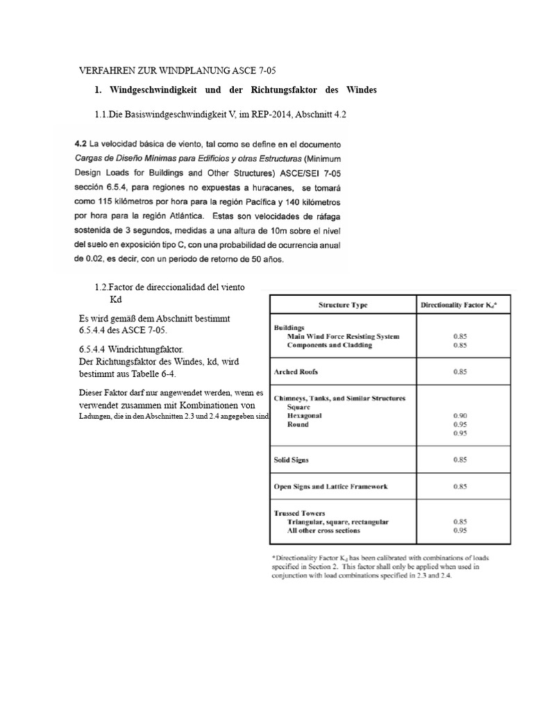 Wind Design Procedure ASCE 7 | PDF