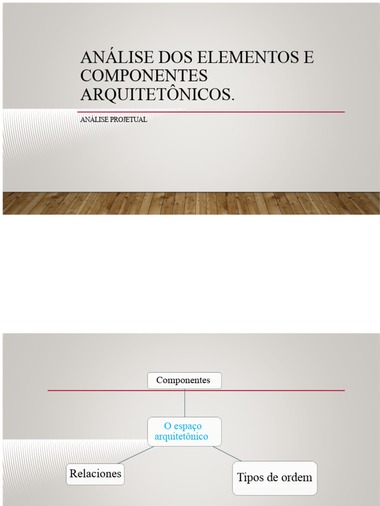 Elementos do Espaço Arquitetônico | PDF