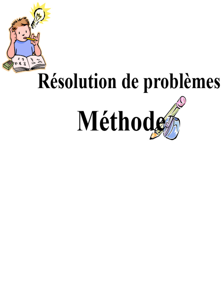 Méthodes de Résolution de Problèmes Éducatives | PDF | Apprentissage ...