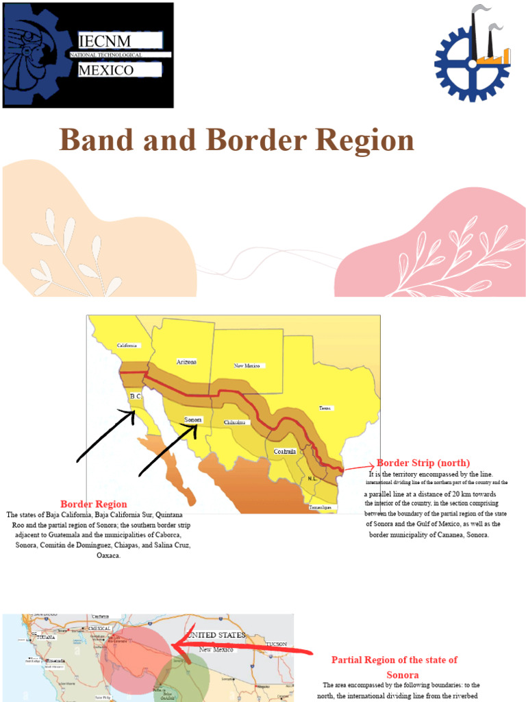Overview of Mexico's Border Regions | PDF | Chiapas | Sonora