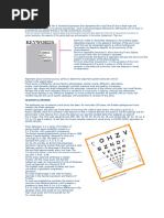 logMAR Chart for Vision Testing | PDF | Eye | Vision