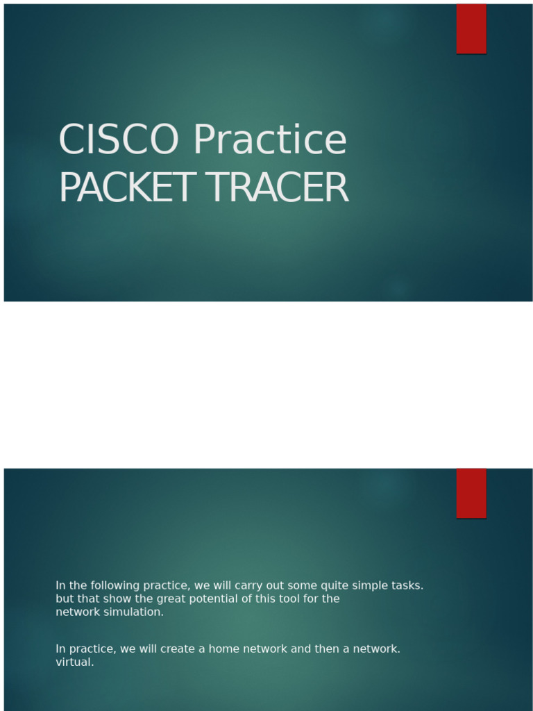 Cisco Packet Tracer VLAN Setup Guide | PDF | Computer Network | Networks