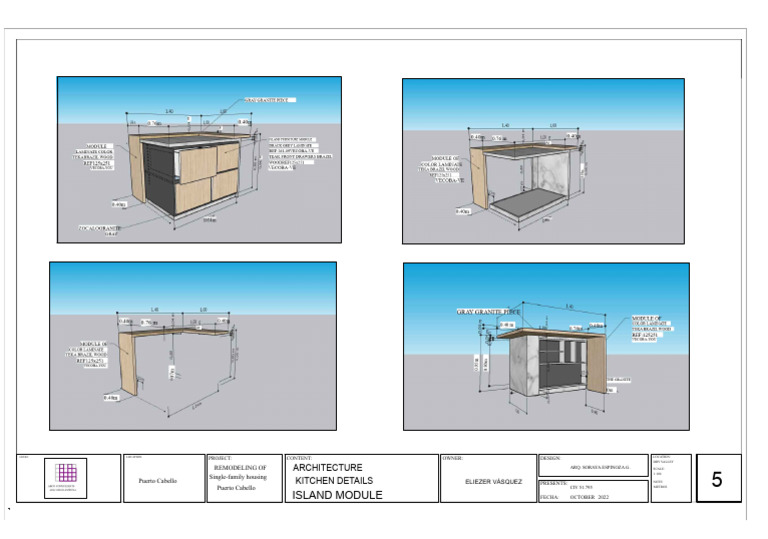 Kitchen Remodeling Project Details | PDF