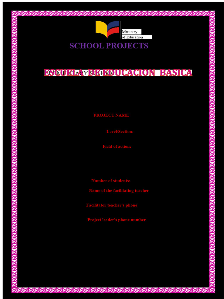 Final Report On School Projects Eloy Alfaro 2018 2019 The Traveling ...