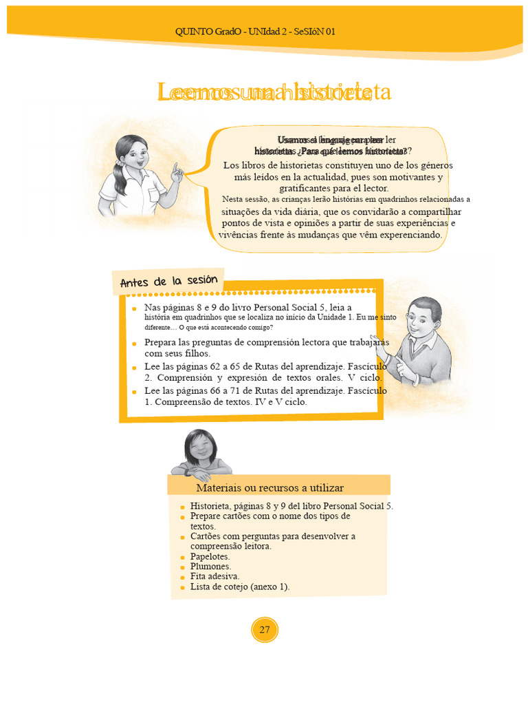Leitura de Histórias em Quadrinhos na Escola | PDF