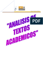Analisis de Textos Academicos