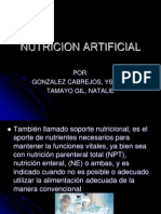 Nutricion Artificial