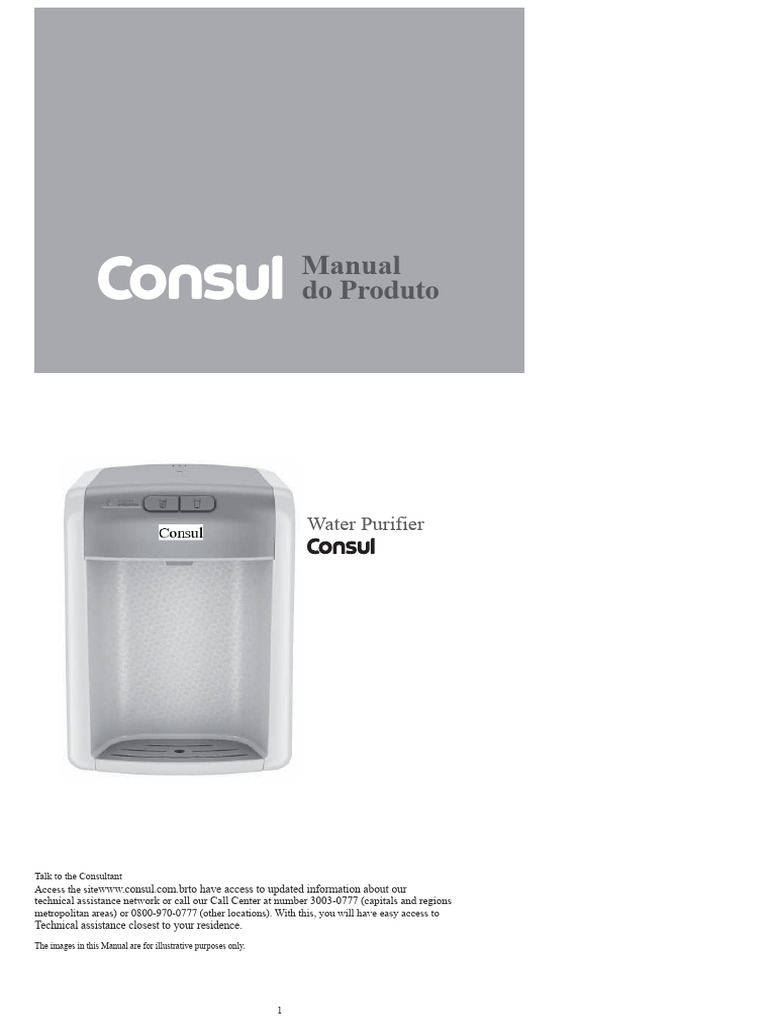Consul Water Purifier Installation Guide | PDF | Water | Safety