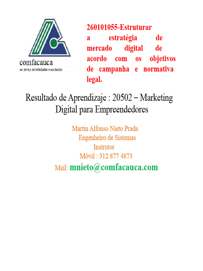 Estratégia de Marketing Digital Eficaz | PDF | Rede mundial de ...