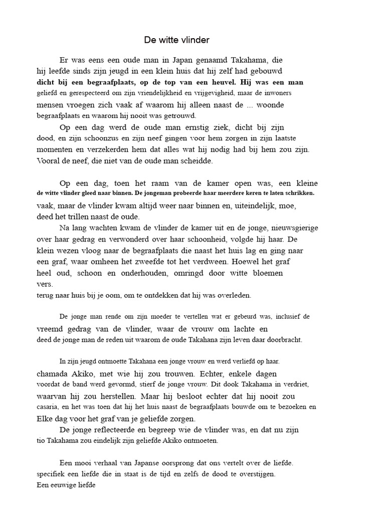 10 Verhalen Voor Volwassenen | PDF