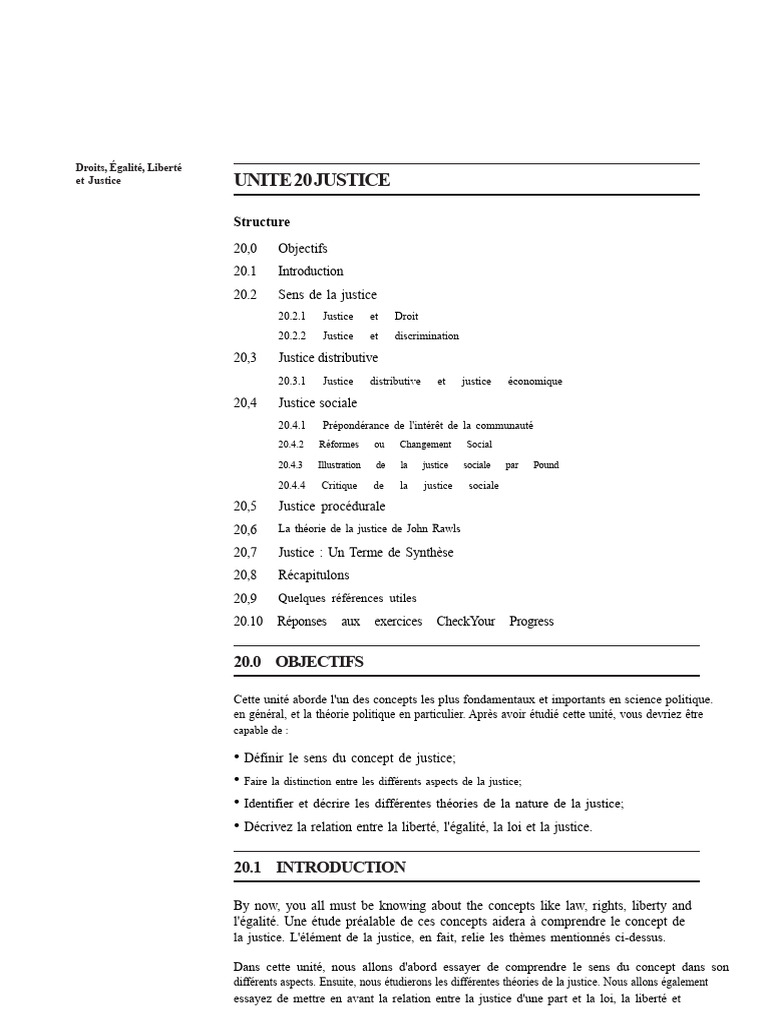 Comprendre la Justice et ses Dimensions | PDF | Justice | Crime et violence