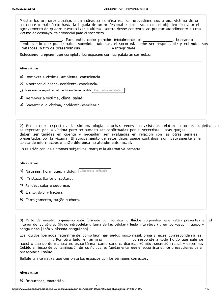 Primeros Auxilios: Guía Práctica y Conceptos | PDF | Pulmón