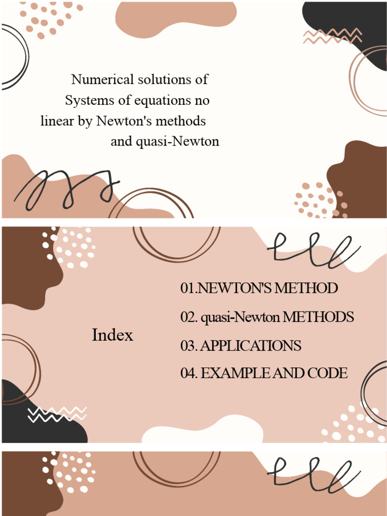 Newton and Quasi-Newton Methods Explained | PDF