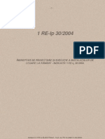 1 RE IP 30 2004 Indreptar de Proiectare Si Executie a Instalatiilor de Legare La Pamant