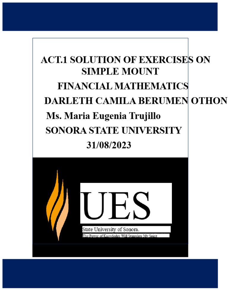 Simple Interest Calculation Exercises | PDF