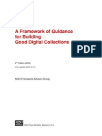 A Framework of Guidance for Building Good Digital Collections 2nd Edition