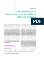 Sociedad Del Conocimiento y Gestion