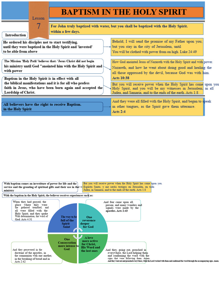 Understanding Holy Spirit Baptism | PDF | Baptism With The Holy Spirit ...