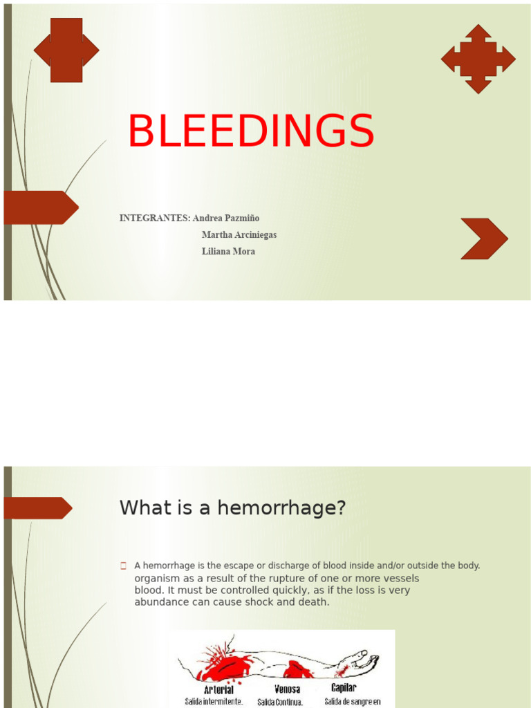 Hemorrhages | PDF