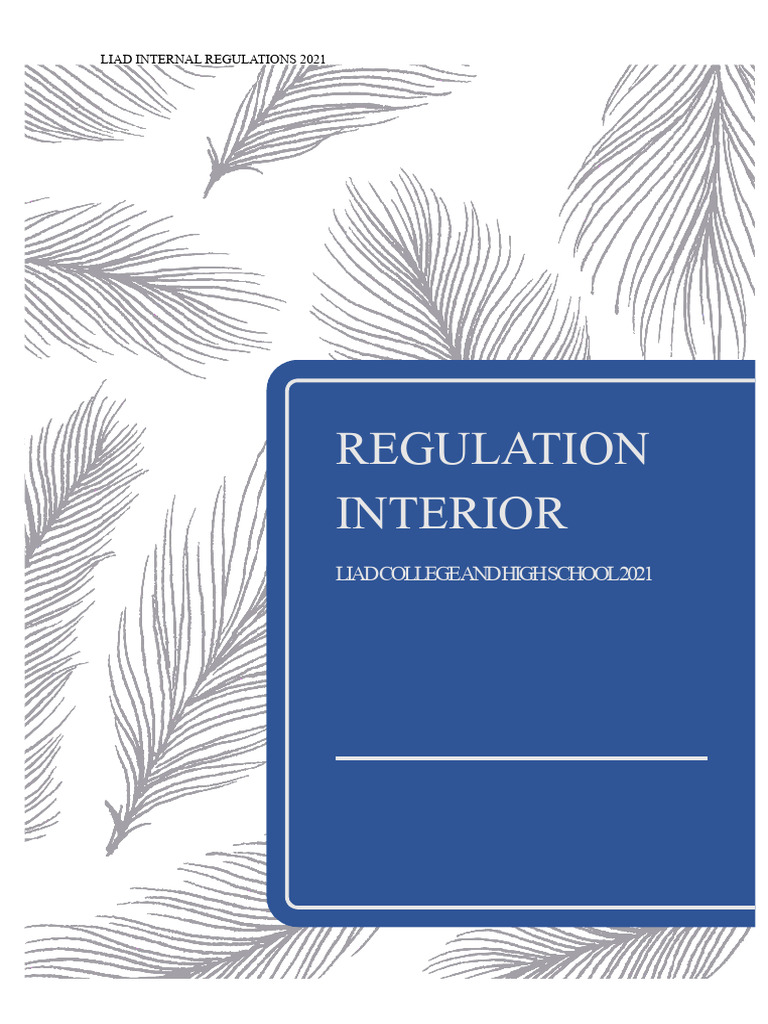 LIAD College Internal Regulations 2021 | PDF | Regulatory Compliance ...