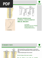 Broms Method for Lateral Pile Analysis | PDF | Yield (Engineering ...